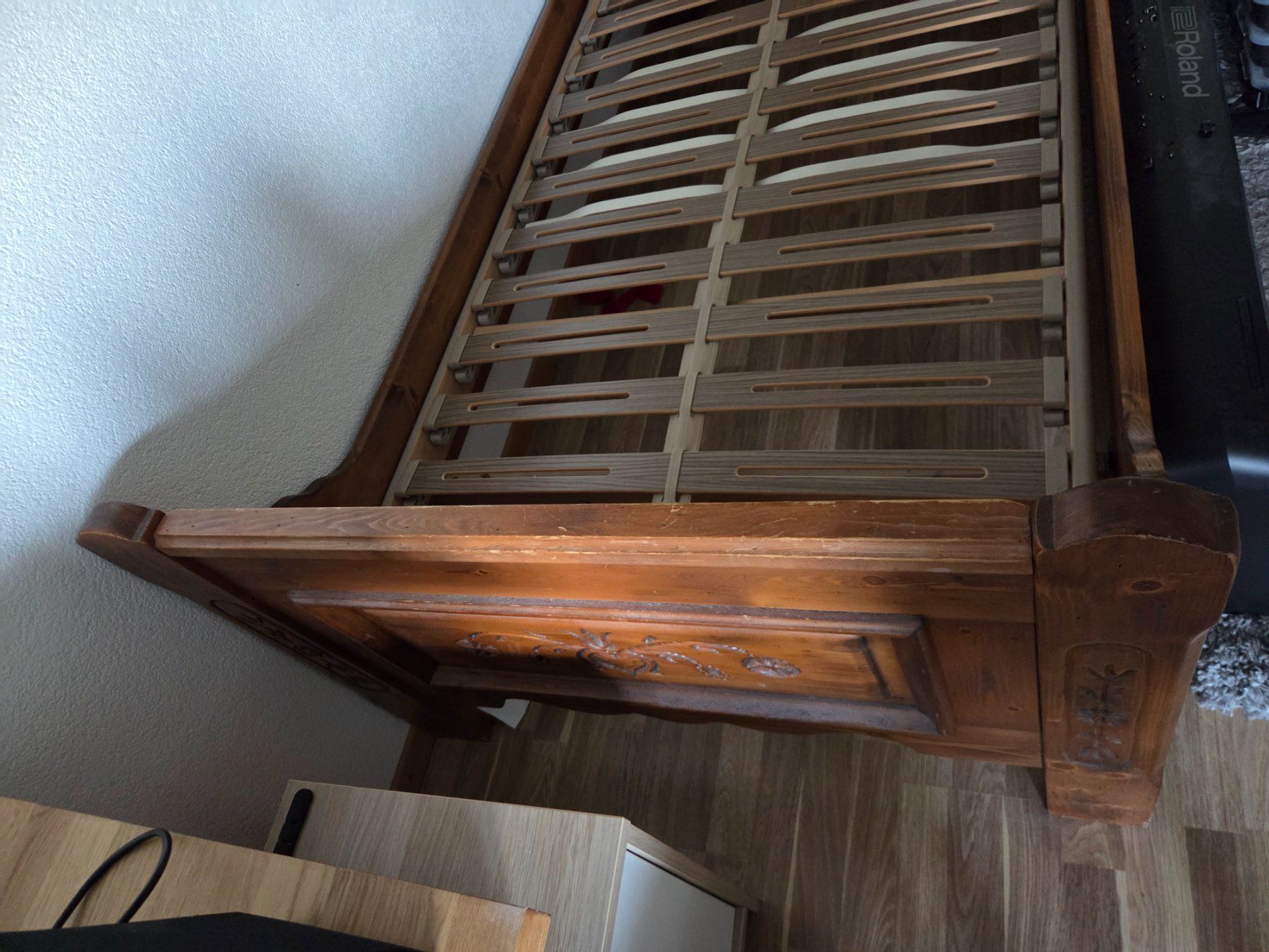 Letti: Einzelbett aus Holz – Usato da Zürich venduto da bas_22bj 5