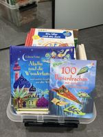 Kiste mit Kinderbüchern 