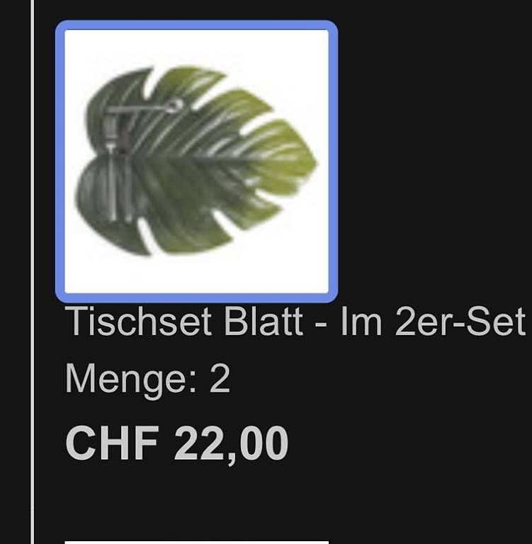 Tischset: Tischset – Gebraucht aus Cham von VStore