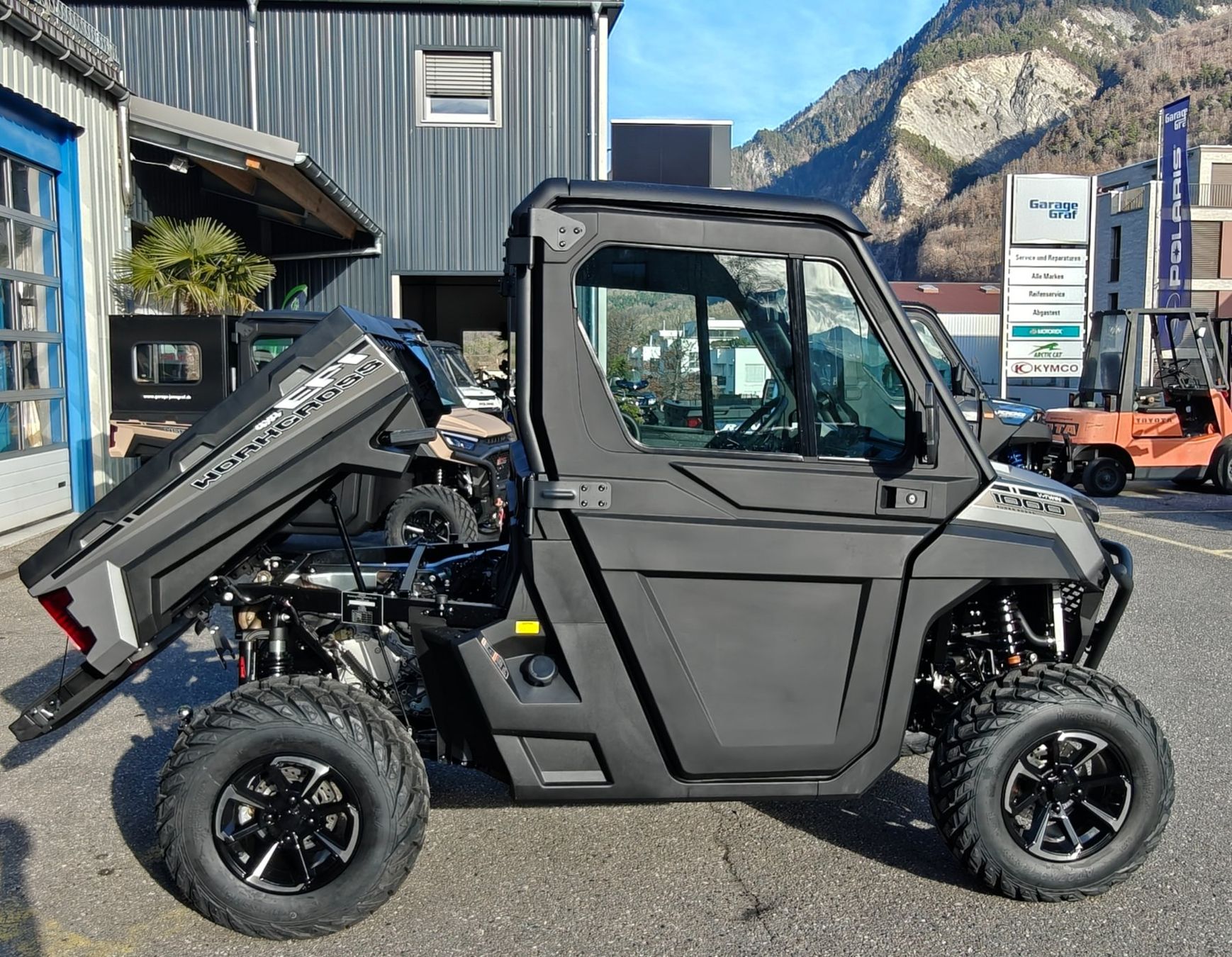 Polaris Quads: Aodes Workcross 1000 – D'occasion à Trimmis par 0004 2