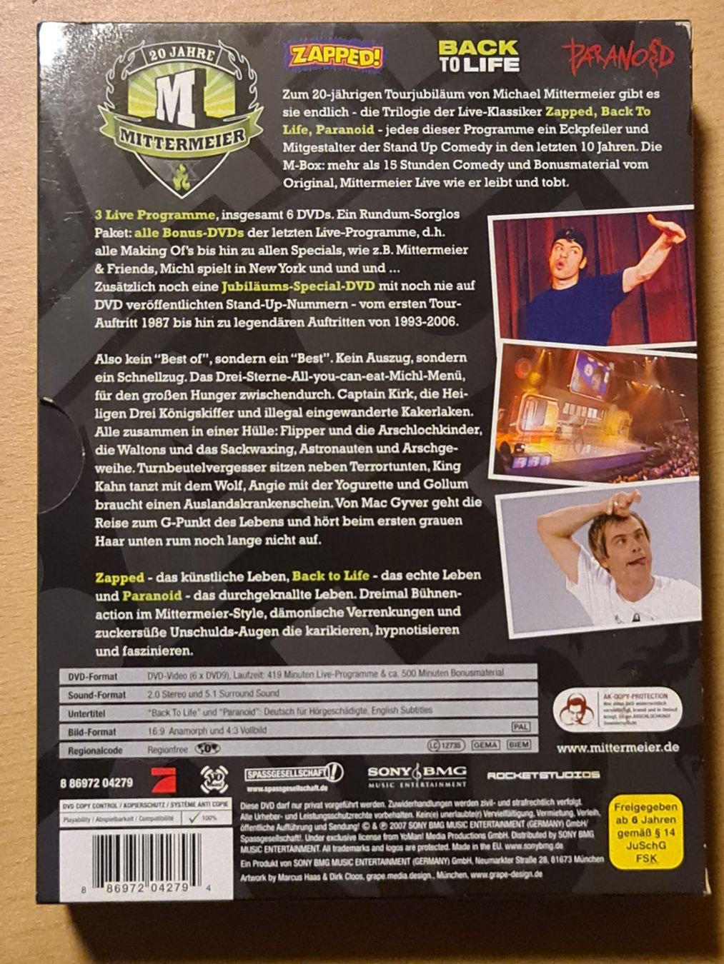 Alle DVDs: Michael Mittermeier - 20 Jahre Jubiläum-Edition - DVD Box – Gebraucht aus Dintikon von Vexi 1