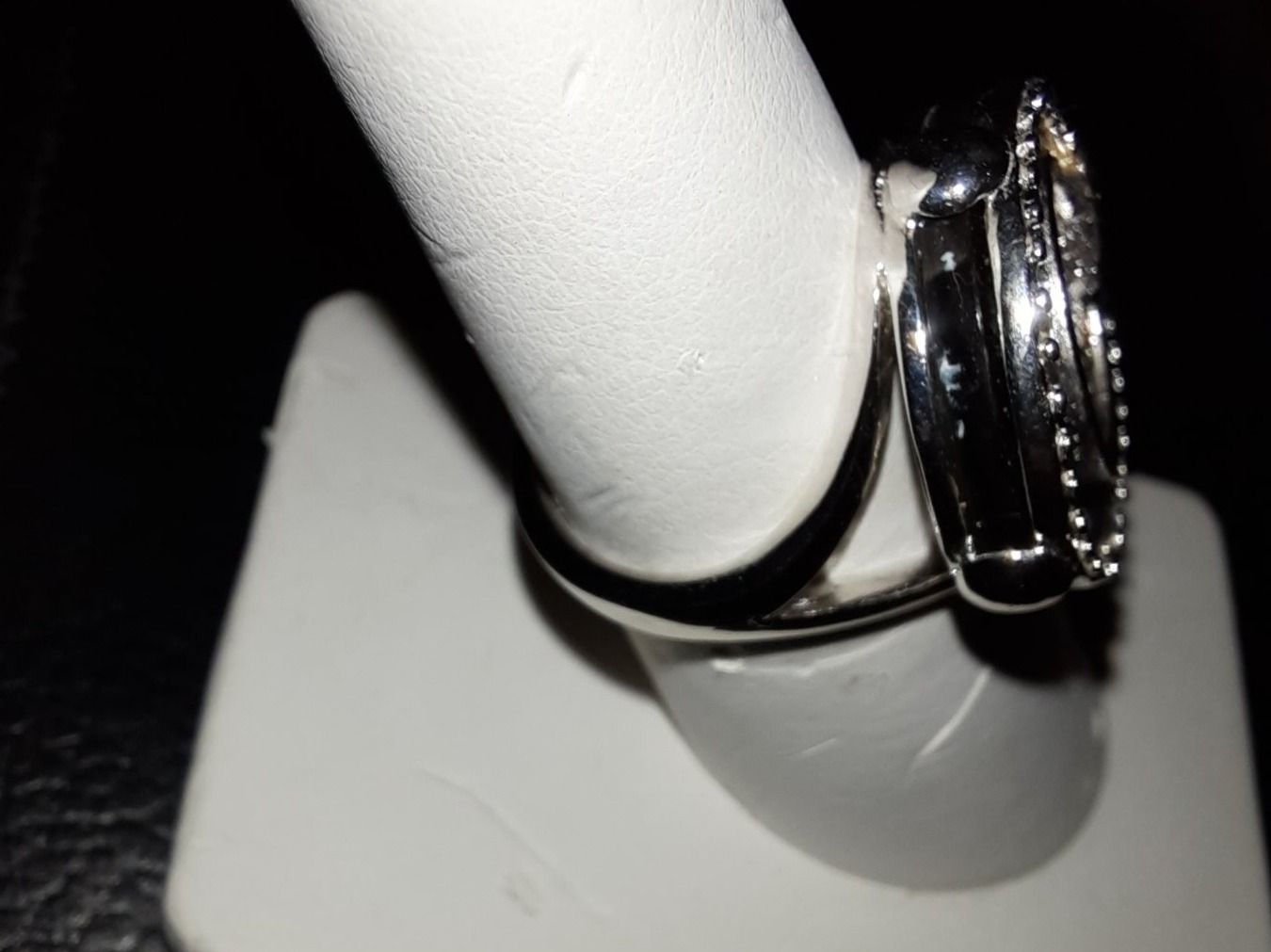 Anelli: Anello in argento 925 e madreperla colorata – Usato da Biasca venduto da Old_6blh 5