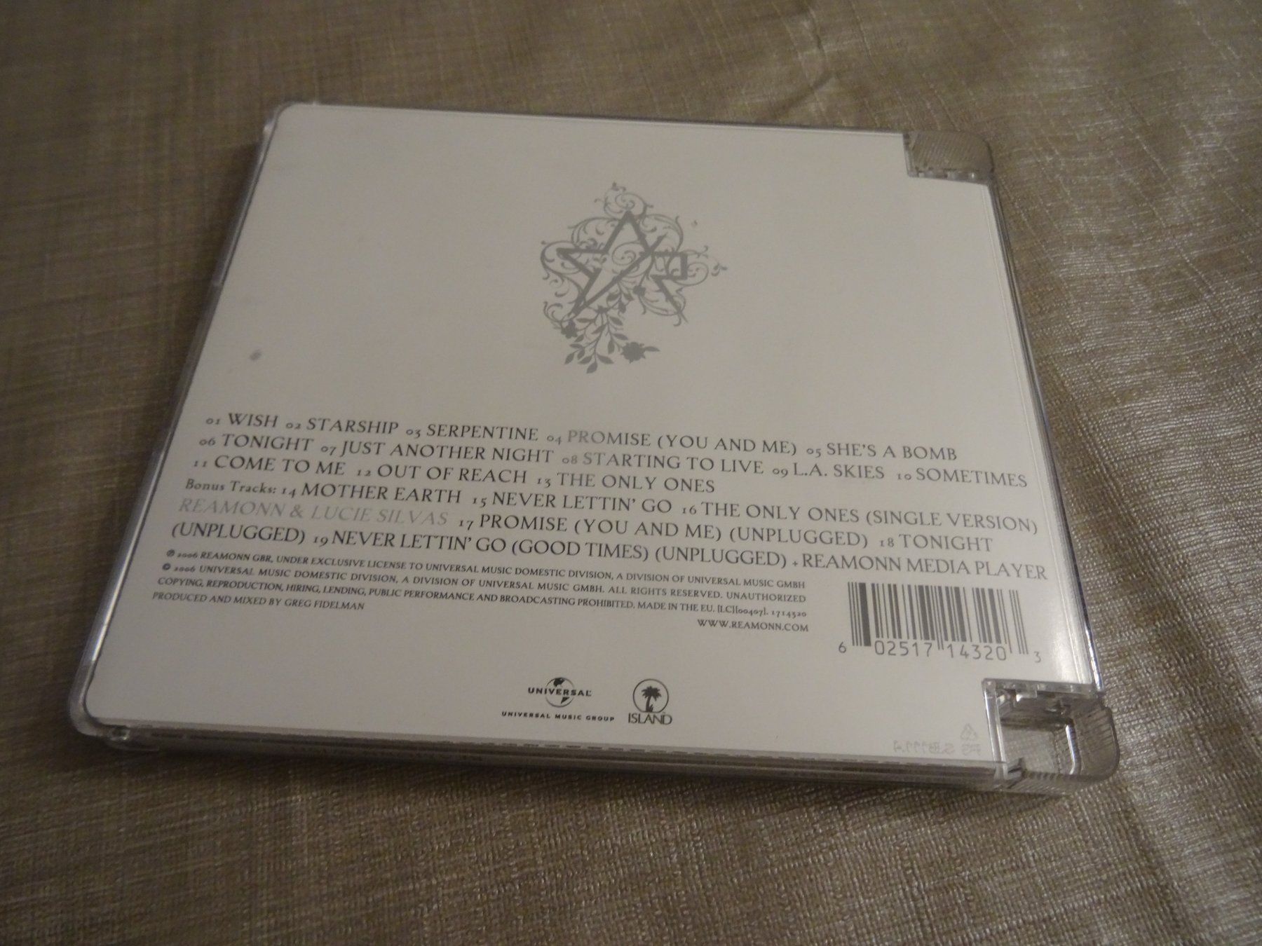 CD: Reamonn CD Wish – Usato da Olten venduto da Disc-Ausverkauf 1
