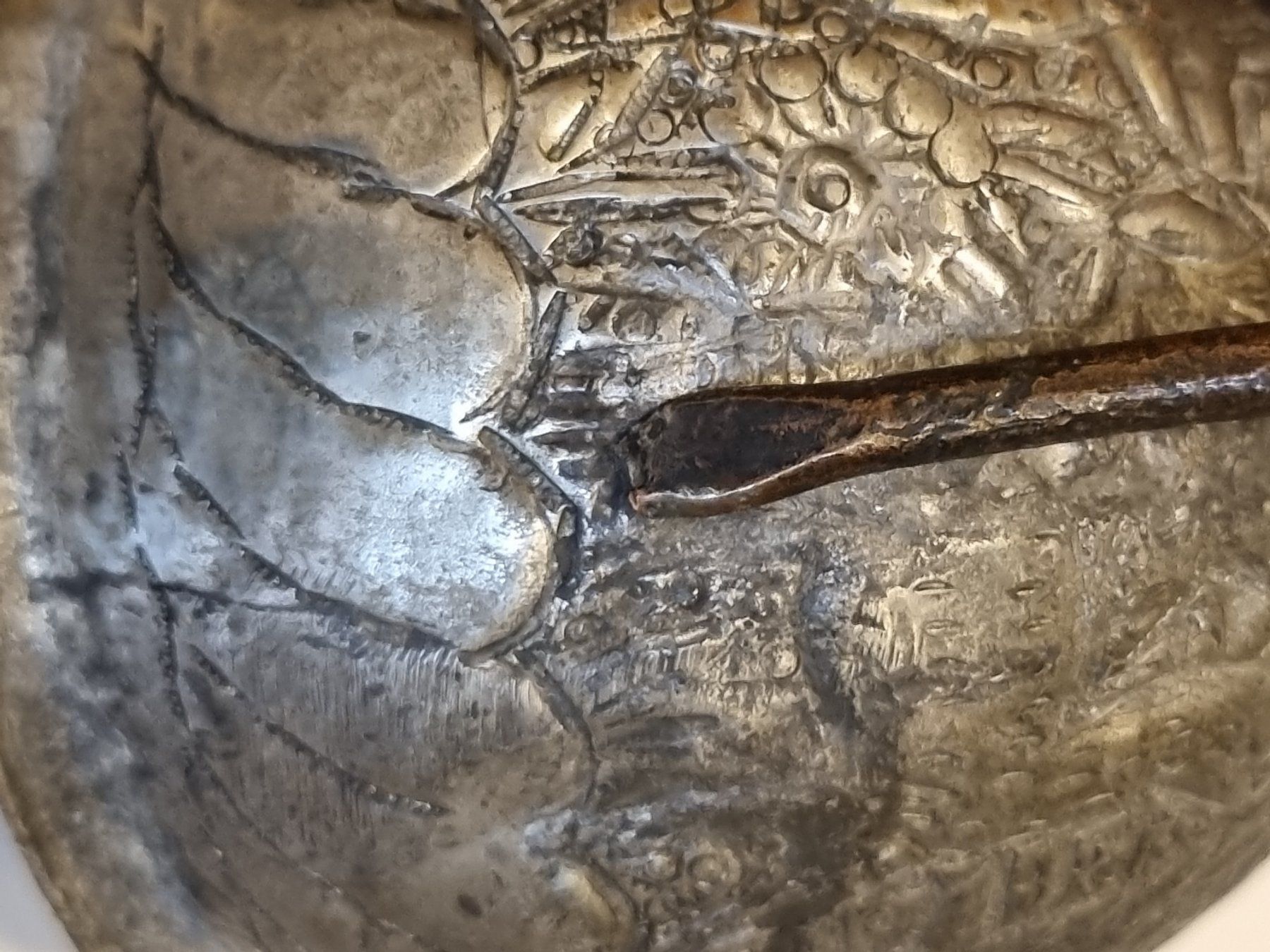 Caraffe: Alter orientalischer Messingkrug handgraviert – Usato da Scharnachtal venduto da devin03 9