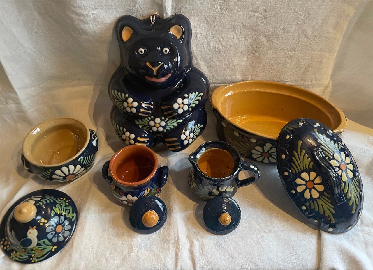 Set di piatti: Bauernmalerei 5-teiliges Set – Usato da Kleinlützel venduto da Schatzkiste_Laufen 2