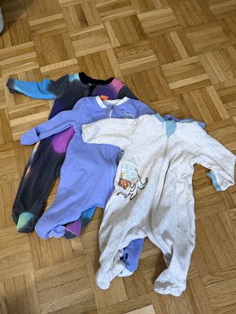 Pigiami neonato 17pz, tg 50-56 