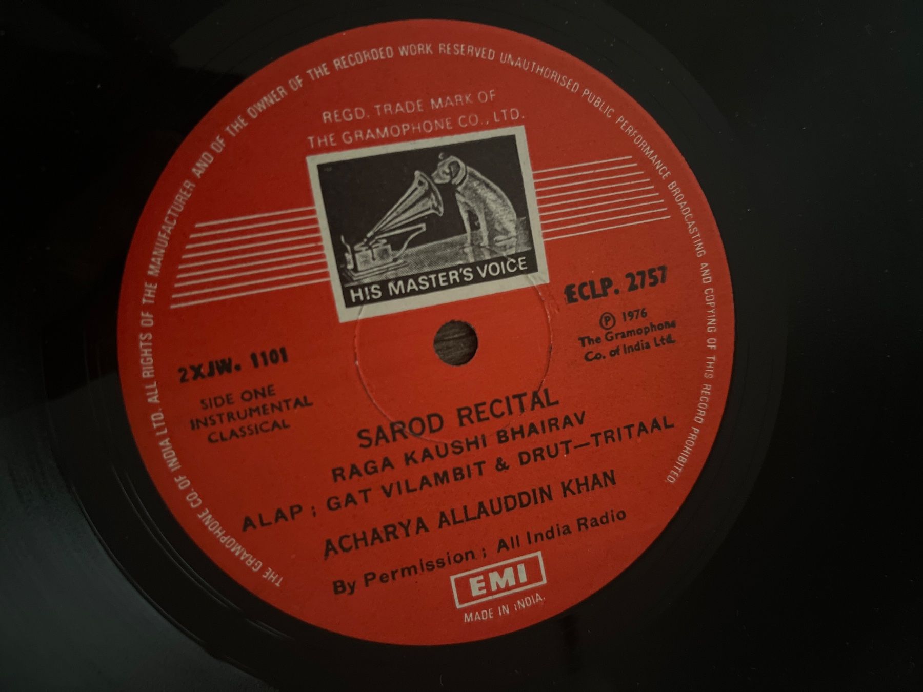 Dischi in vinile: S1405/Acharya Allaudin Khan – Usato da Frutigen venduto da Philippe_jsp 2