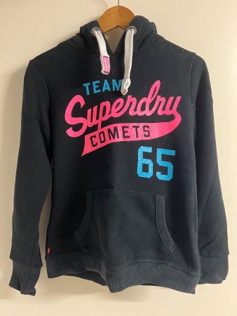 Hoodie mit Bauchtasche von Superdy, Gr. M