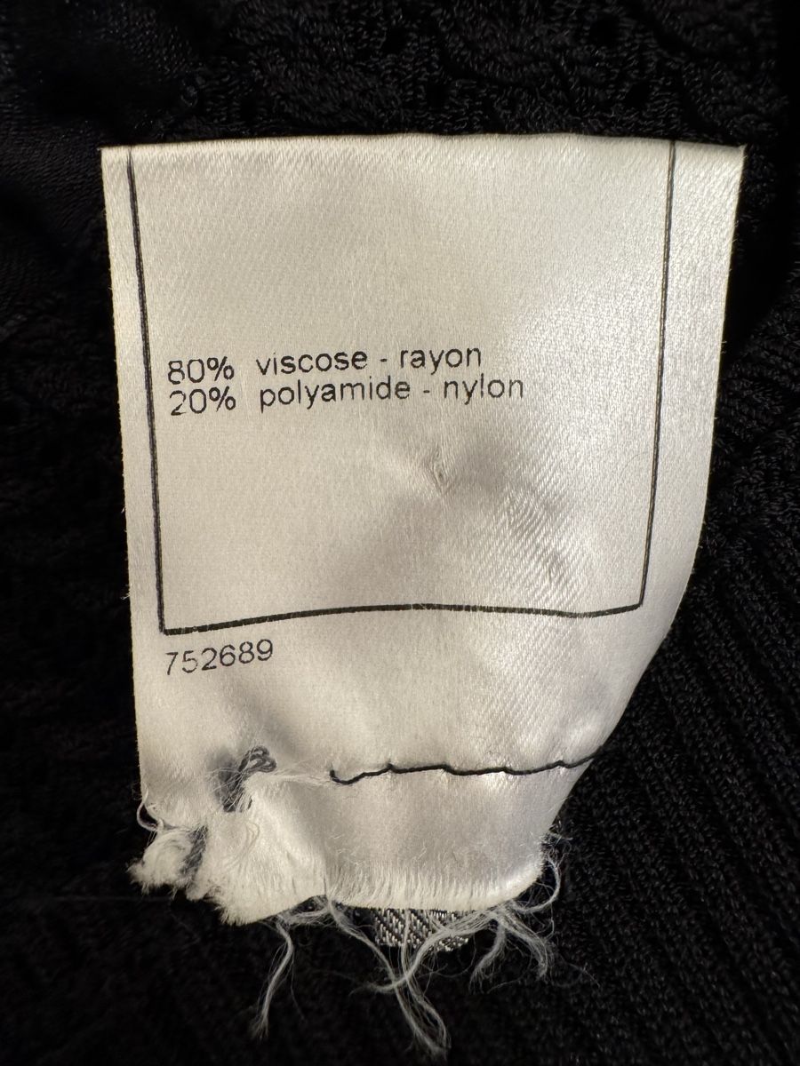 Chanel Vestiti: Chanel Kleid, Gr. FR 34, schwarz – Usato da Zollikon venduto da stl_8677 5