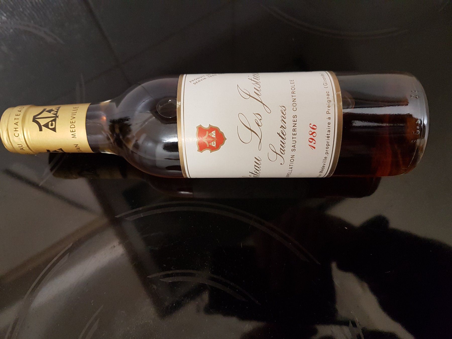 Vino: Chateau les Justices 1986  35,5 cl. – Nuovo (secondo la descrizione) da Grenchen venduto da poggione 7