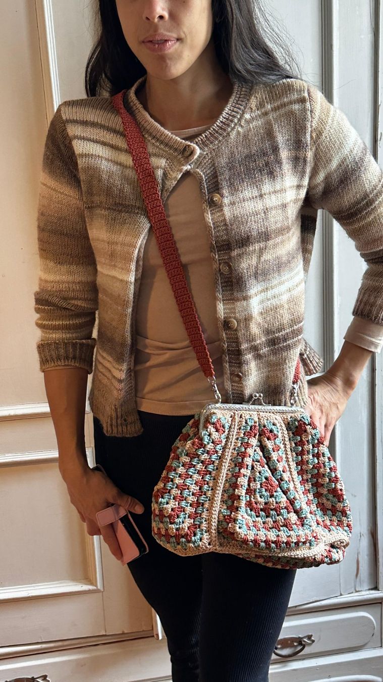 Borse da donna: Schöne handgemachte gehäkelte Tasche – Nuovo (secondo la descrizione) da Rüti ZH venduto da isa_5p2x 2