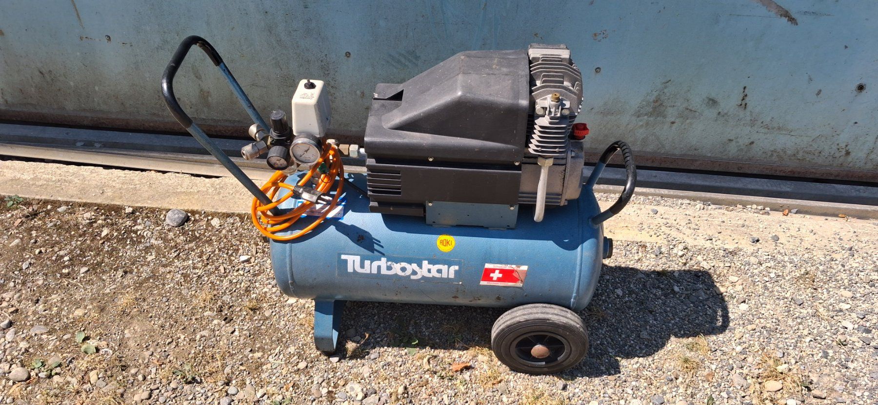 Compressori: Kompressor Prematic Turbostar, Defekt Tank durchgerostet – Difettoso da Nürensdorf venduto da Juergb