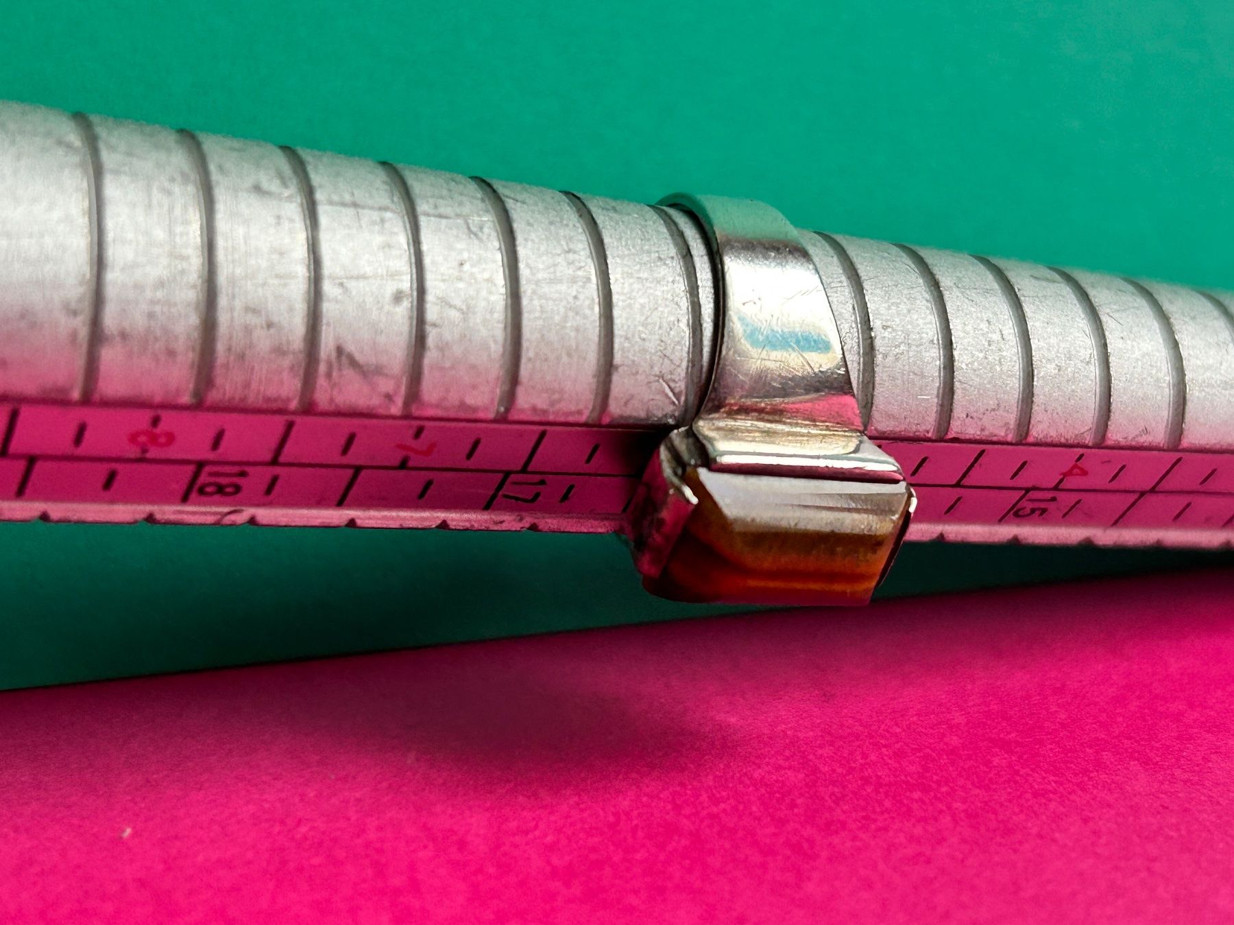 Anelli: Silberring retro Tigerauge (51) – Usato da Laufen venduto da Bellebellezza 9