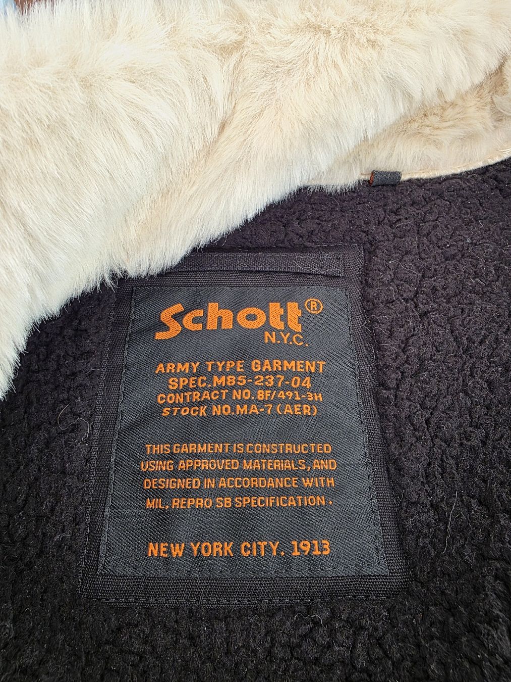Schott Giacche: Schott NYC Übergangsjacke, Gr. L, neuwertig – Nuovo (secondo la descrizione) da Kerns venduto da d_s_obwalden 6