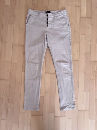 ASOS Design Chinos, W33 L34, Beige