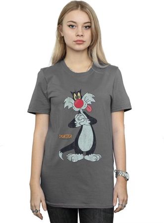 Looney Tunes Sylvester Distressed TShirt Grösse S