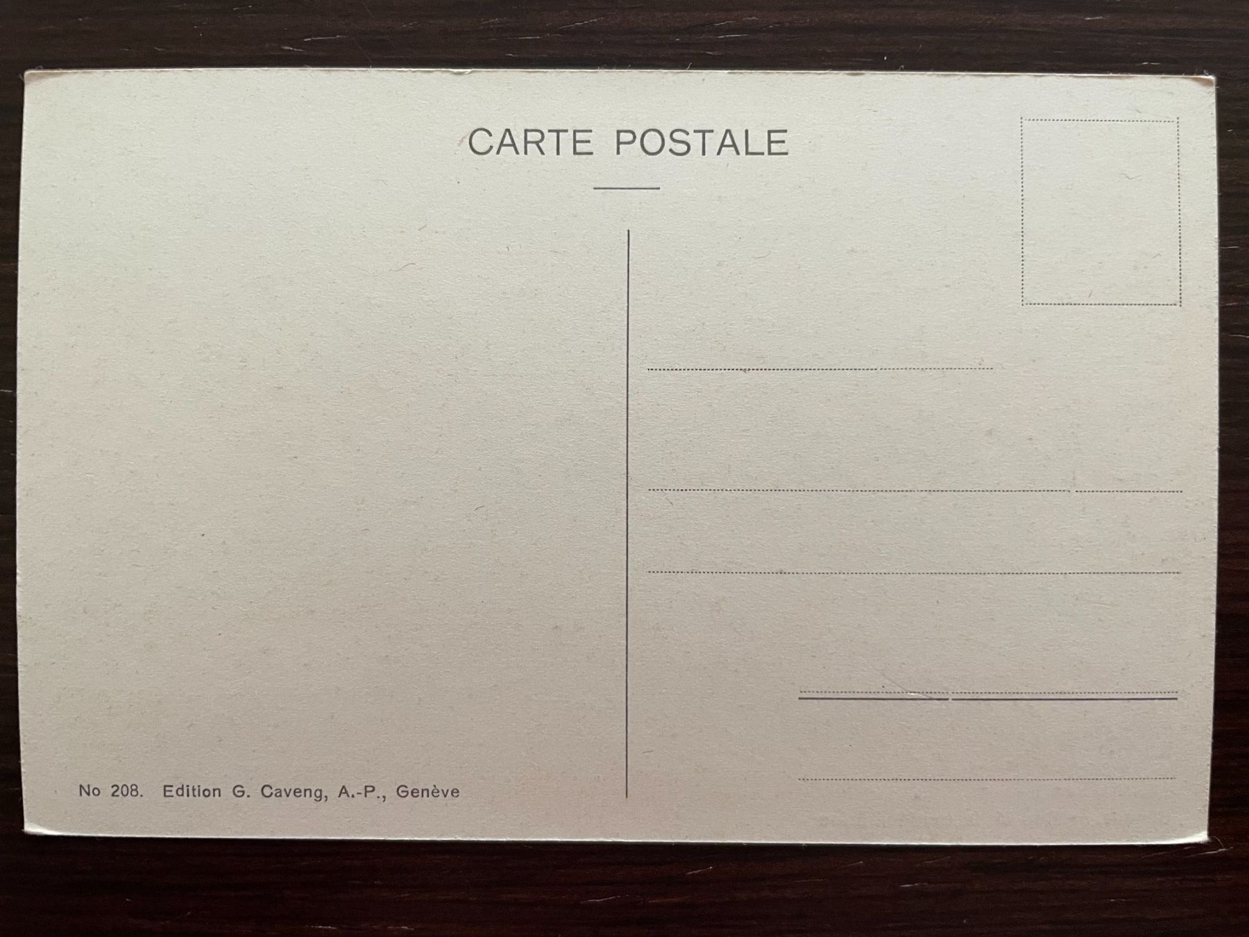 Cartoline postali: GENÈVE Rue de la Confédération, animée, non circulée – Usato da Wald ZH venduto da TLILEF 1