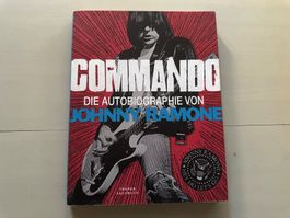 RAMONES JOHNNY RAMONE tolles Buch Commando Punk Kult