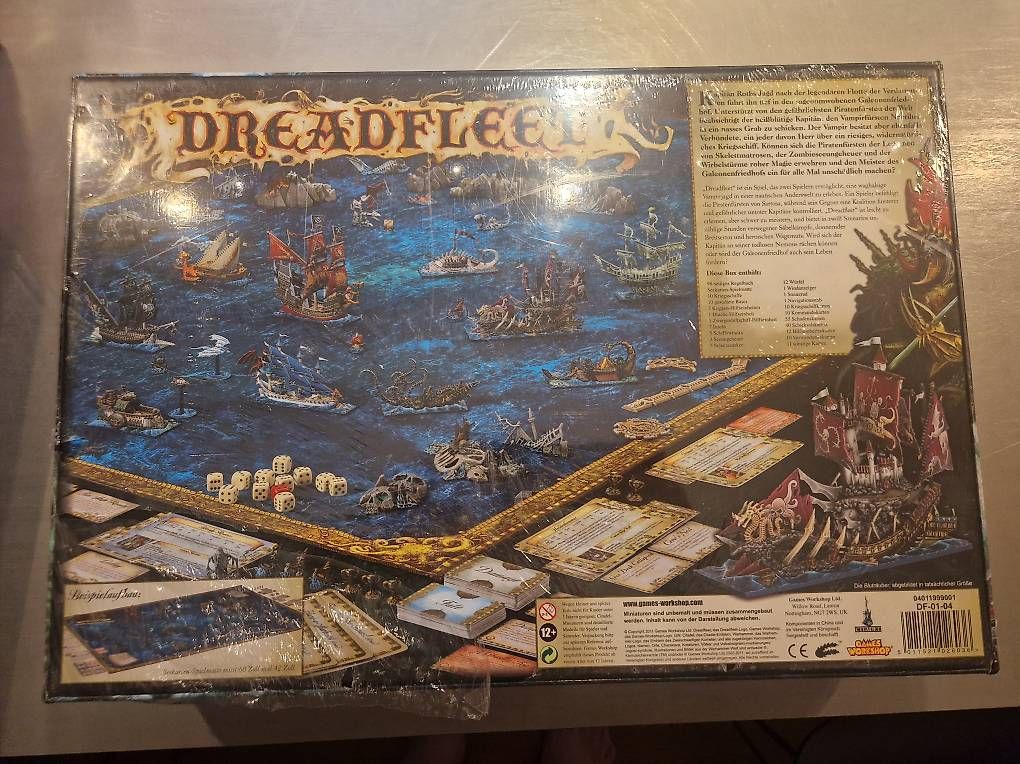 Giochi: Warhammer Dreadfleet (deutsch)  neu & originalverschweißt – Usato da Lyss venduto da stu_cqk6 2