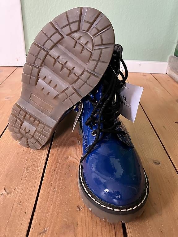 Scarpe per ragazzi: Stiefel blau Gr.32 – Nuovo e nell'imballaggio originale da Winterthur venduto da defrohp 1