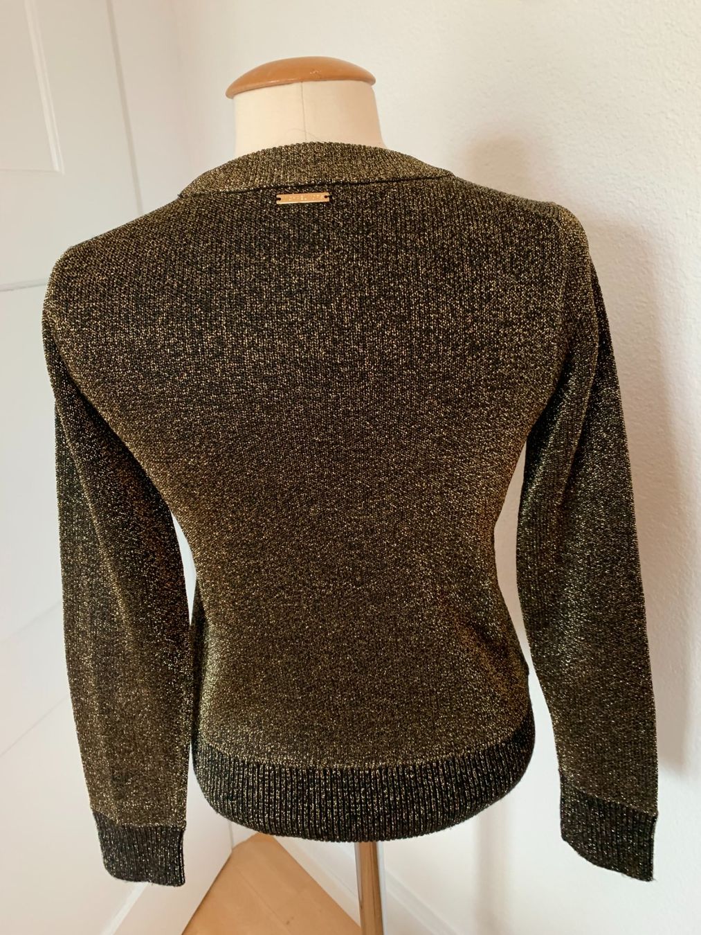 Michael Kors Pullover & Sweatshirts: MICHAEL KORS Damen Pullover, Gr. XXS, Schwarz/Gold – Neu (gemäss Beschreibung) aus Worb von farben20zauber 1