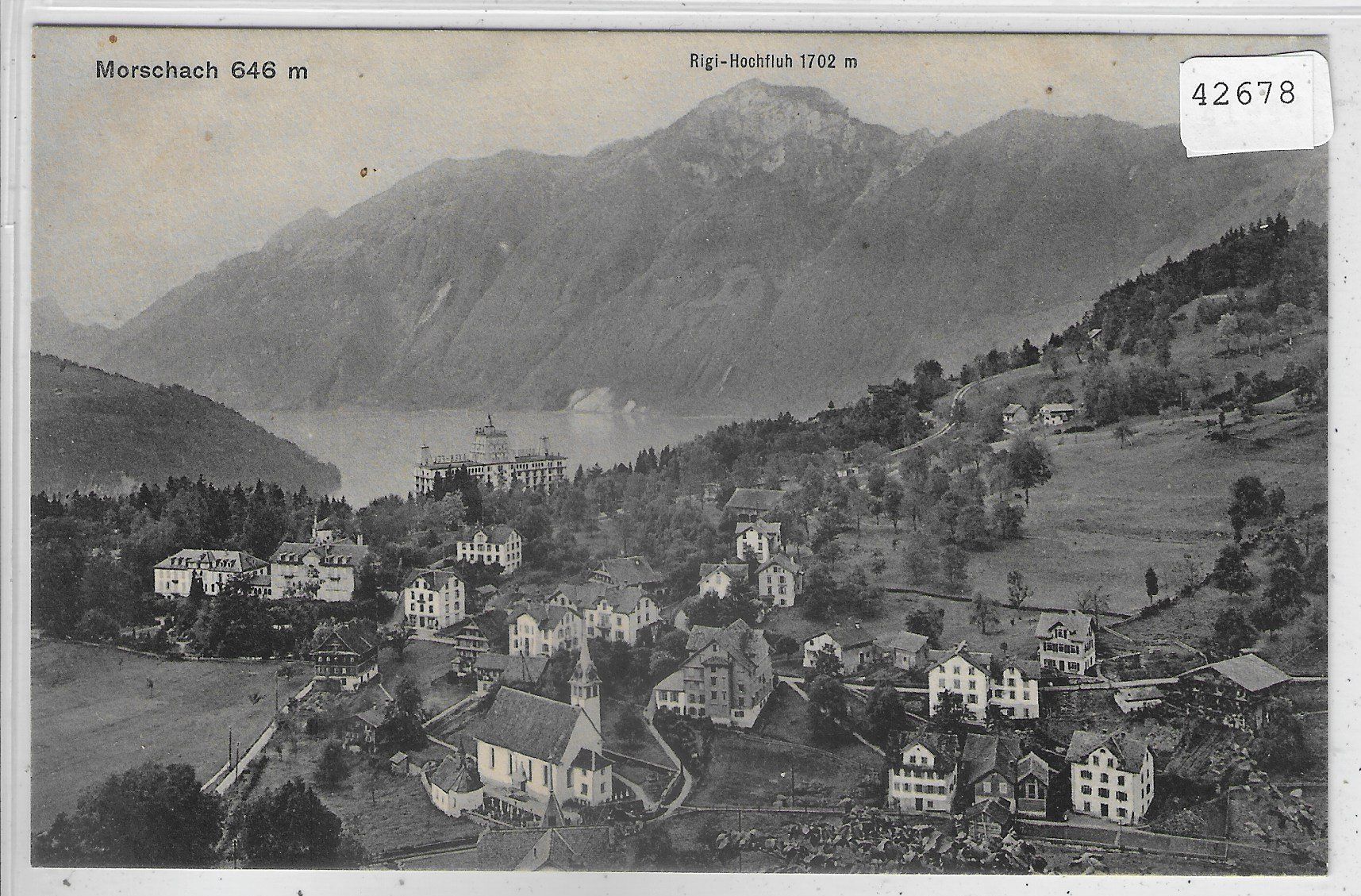 Cartoline postali: Morschach - Generalansicht – Usato da Ettingen venduto da Kartenplanet