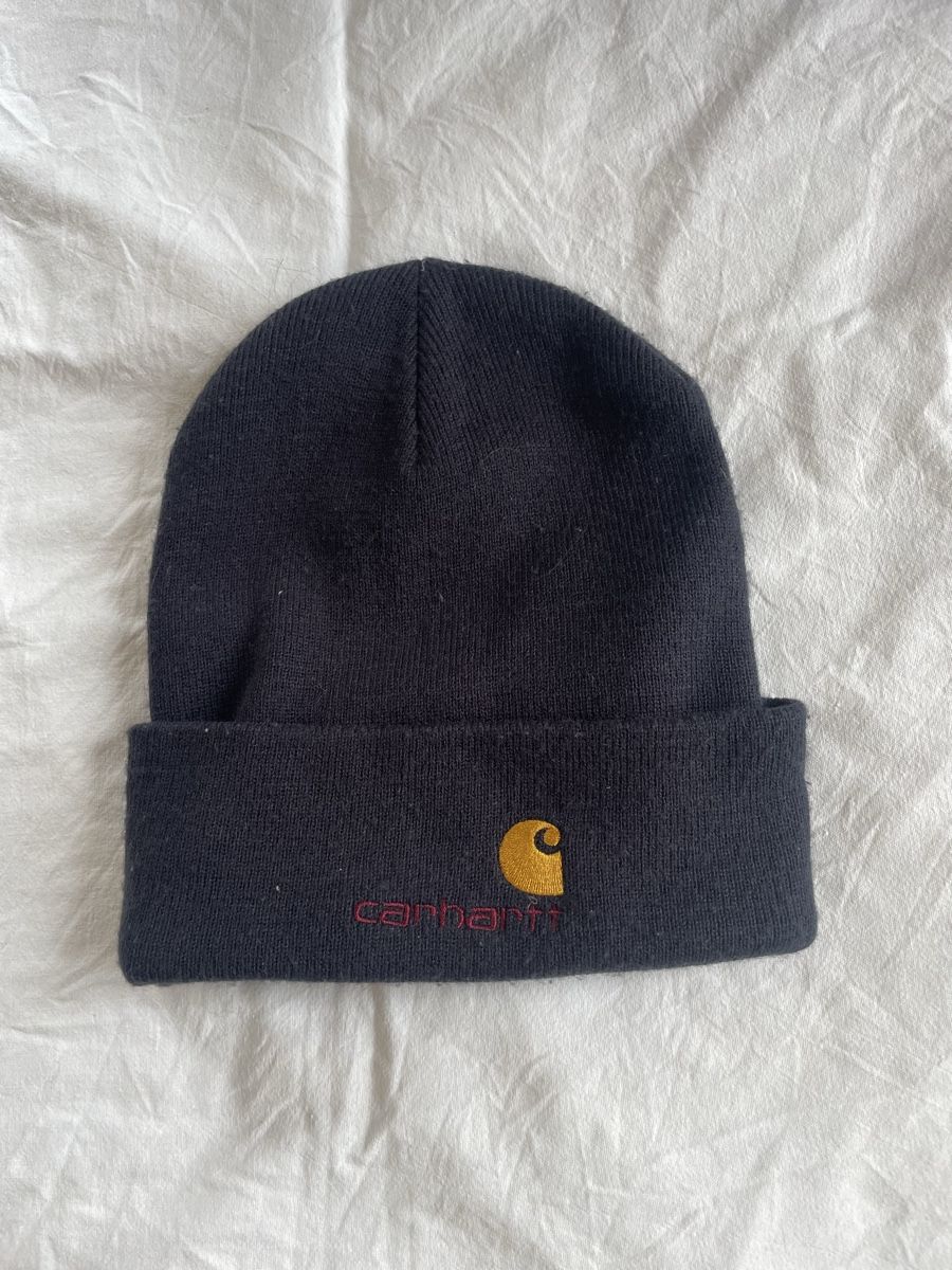 Carhartt Copricapi, berretti & cappellini: Carhartt Mütze dunkelblau – Usato da Basel venduto da noee_joset