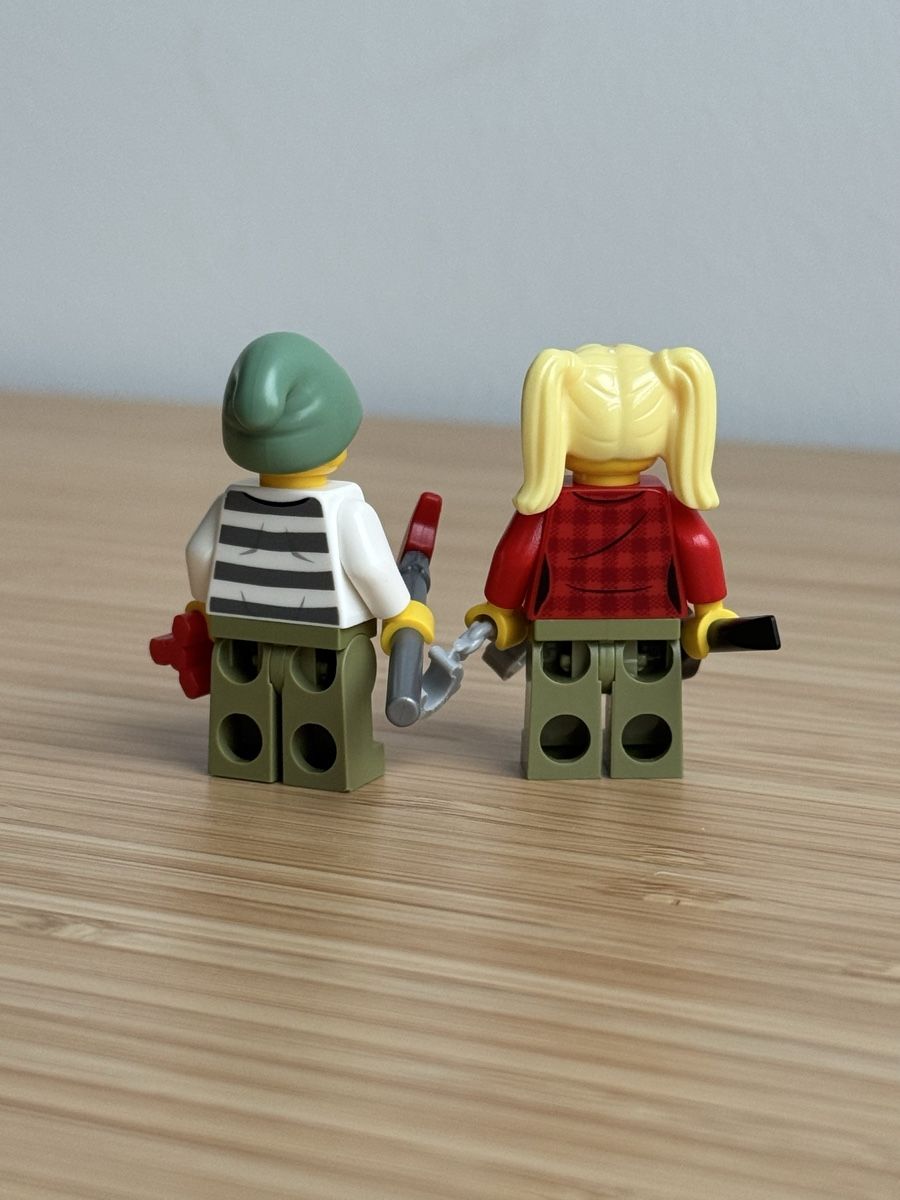 Lego Statuette: Lego 2 Minifiguren Häftlinge – Usato da Neuhausen am Rheinfall venduto da Laghi 2