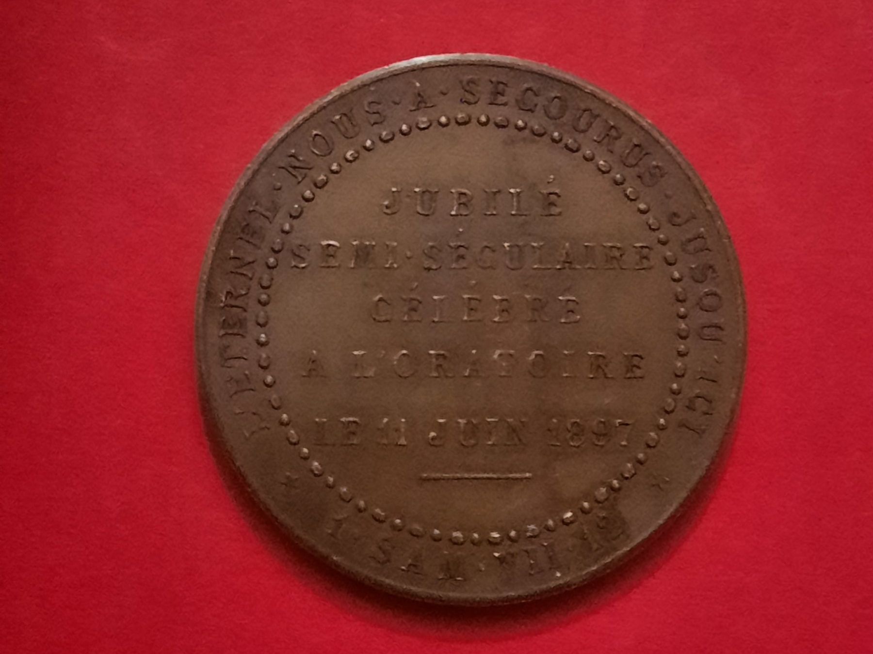 Medaglie: 4 MEDAILLES EN BRONZE AVANT 1900 – Usato da PALEZIEUX-VILLAGE venduto da danybox777 3