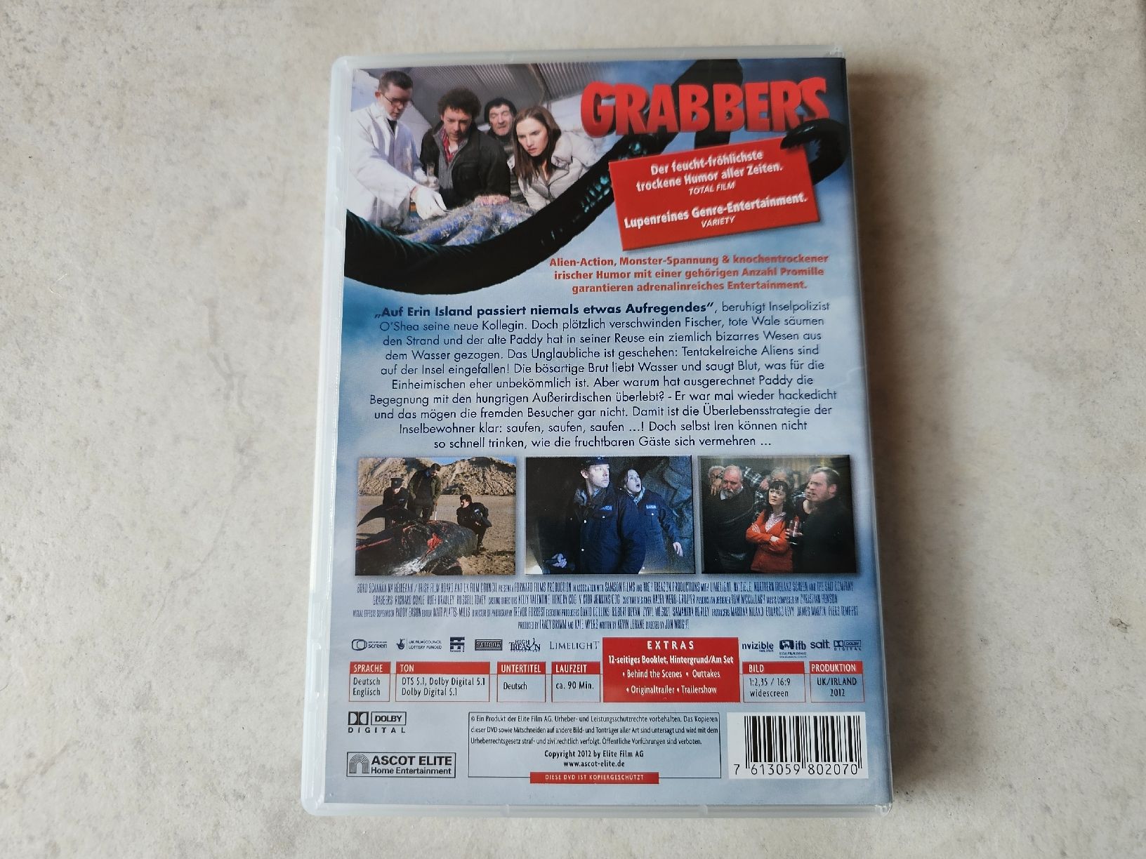 Tutti i DVDs: Grabbers – Usato da Schneisingen venduto da backstore24 1