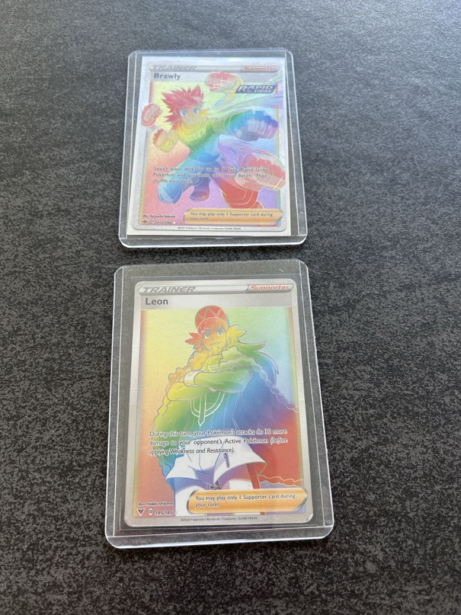 Pokémon Carte collezionabili: Pokémon Trainer (Brawly & Leon) – Nuovo (secondo la descrizione) da Zug venduto da Haegito