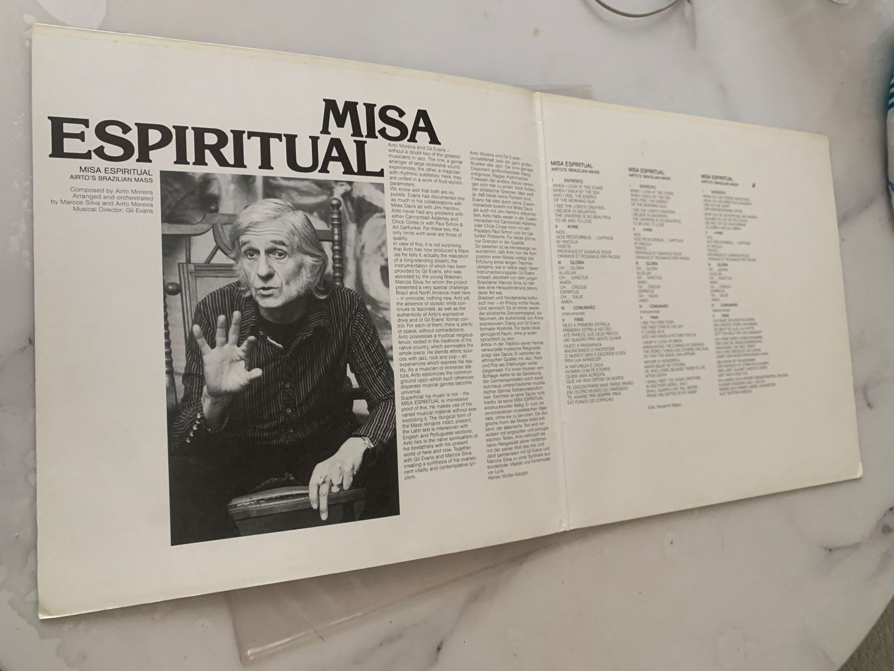 Dischi in vinile: Airto(Gil Evans)Misa Espiritual – Usato da lausanne venduto da Ccheche 1