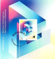 CRYPTO BRIEFMARKE 4.0 Das Schloss+Stamp