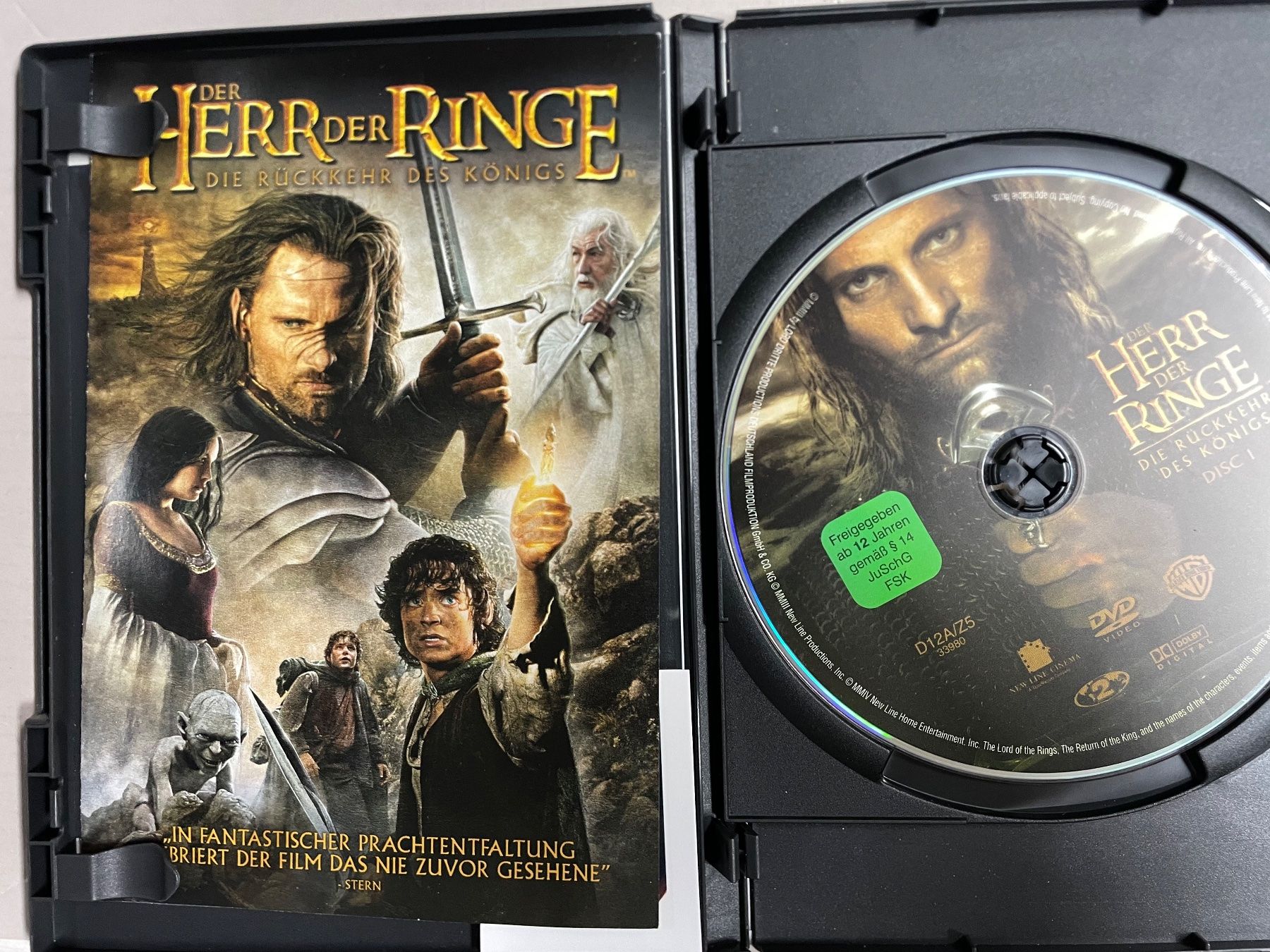Tutti i DVDs: Der Herr der Ringe – Nuovo e nell'imballaggio originale da Muri b. Bern venduto da AdidasCollector 2