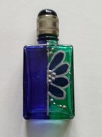 Flacon de parfum miniature artisanale vintage
