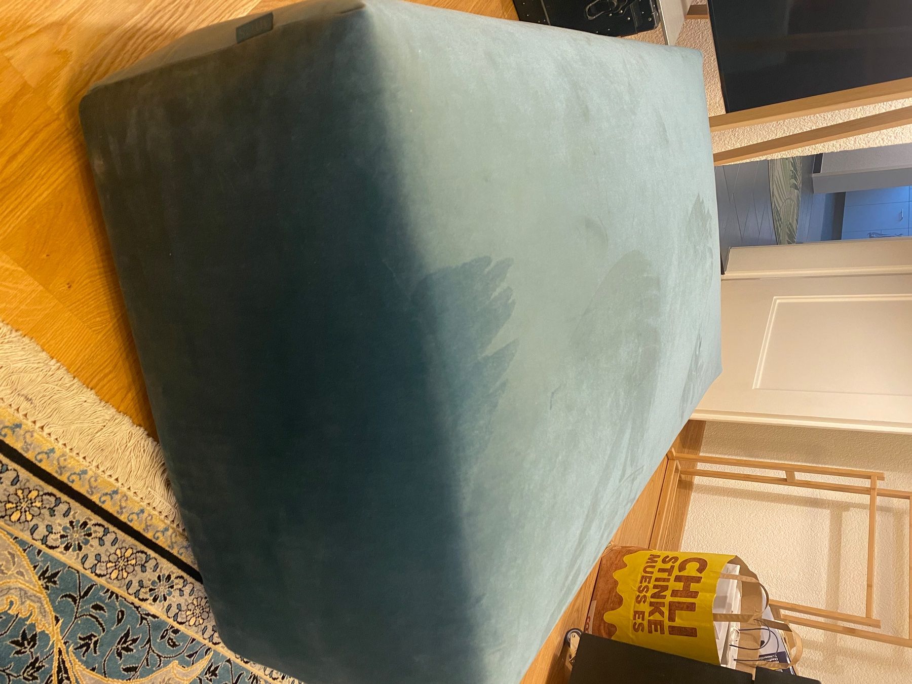 Hocker: Design Hocker Mycs Pyllow Sofasystem aus Samt Ottoman – Neu (gemäss Beschreibung) aus Bern von floorball_zoro 2
