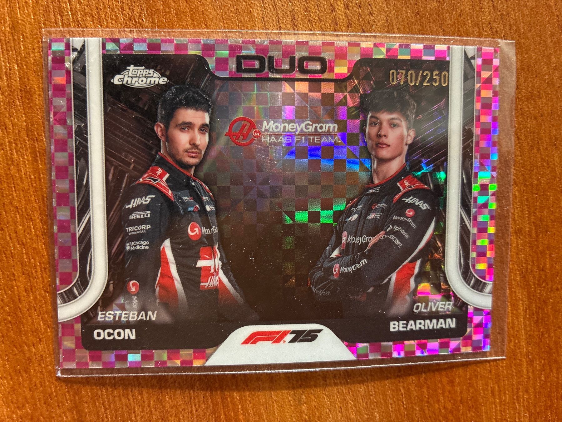 Topps Carte collezionabili: Topps Chrome Ocon / Bearman /250 – Usato da Wangenried venduto da Garagara