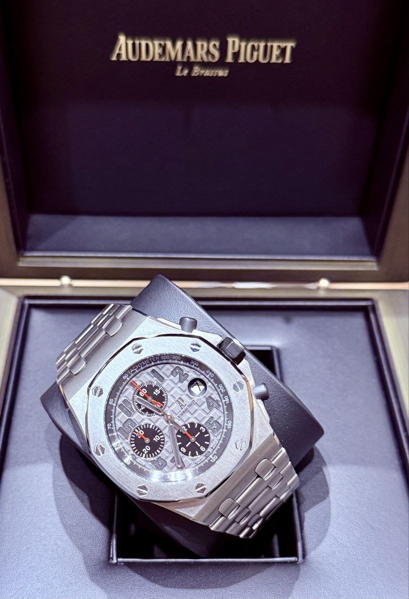 Audemars Piguet Orologi: Audemars Piguet RO Offshore Titan Fullset – Usato da Zürich venduto da WATCHROOM