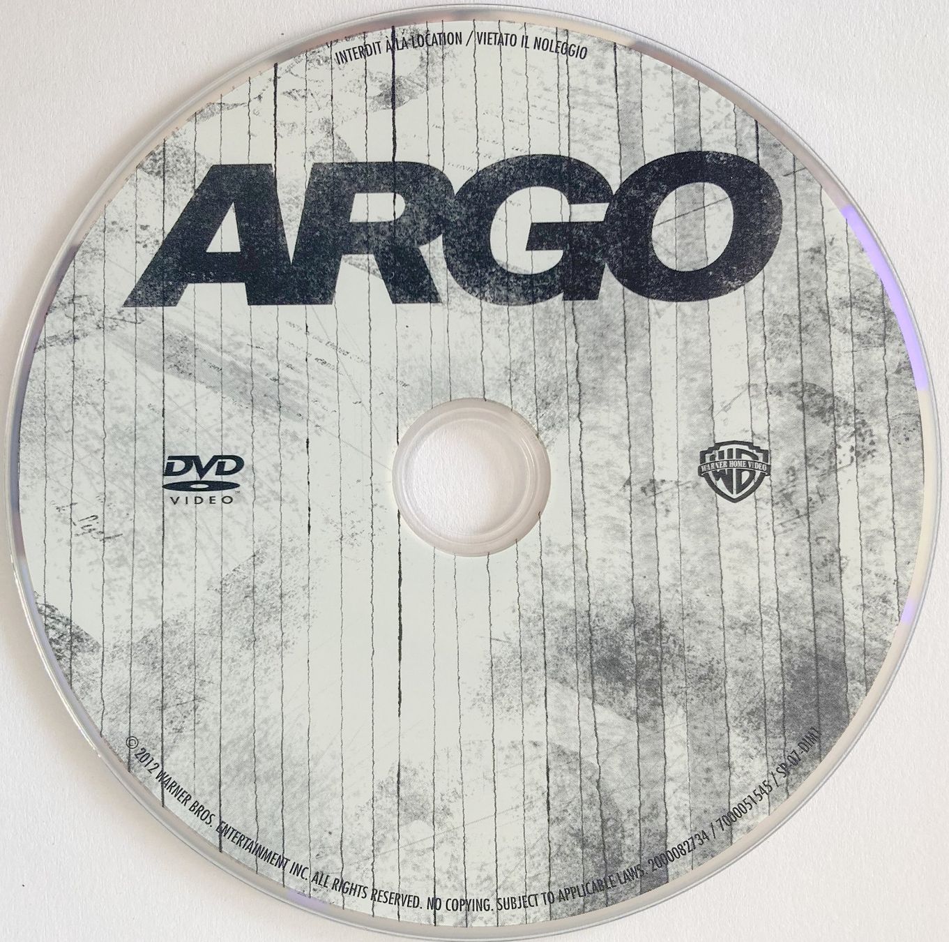 Tutti i DVDs: ARGO (1 DVD) – Usato da Bottens venduto da hotter-than-hell 4
