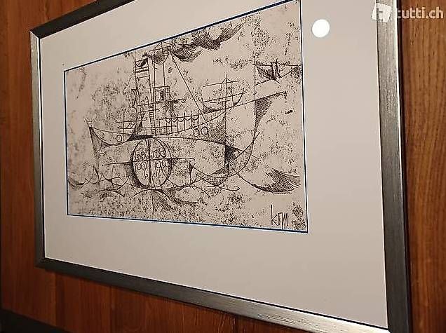 Foto & Immagini: Stilistischen Bild - Maritime Szene – Usato da Klingnau venduto da han_km7r