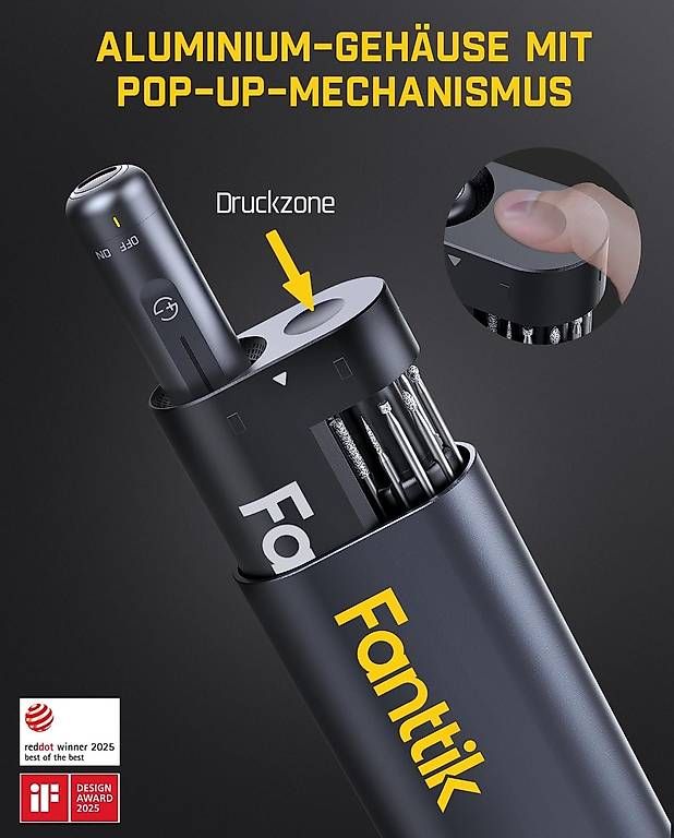 Tutti gli attrezzi: Fanttik F2 Master Mini Akku-Multifunktionswerkzeug – Nuovo (secondo la descrizione) da Kreuzlingen venduto da Best-Deal-Oase 4