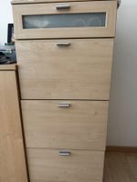Kommode Holzoptik mit vier Fächern gebraucht