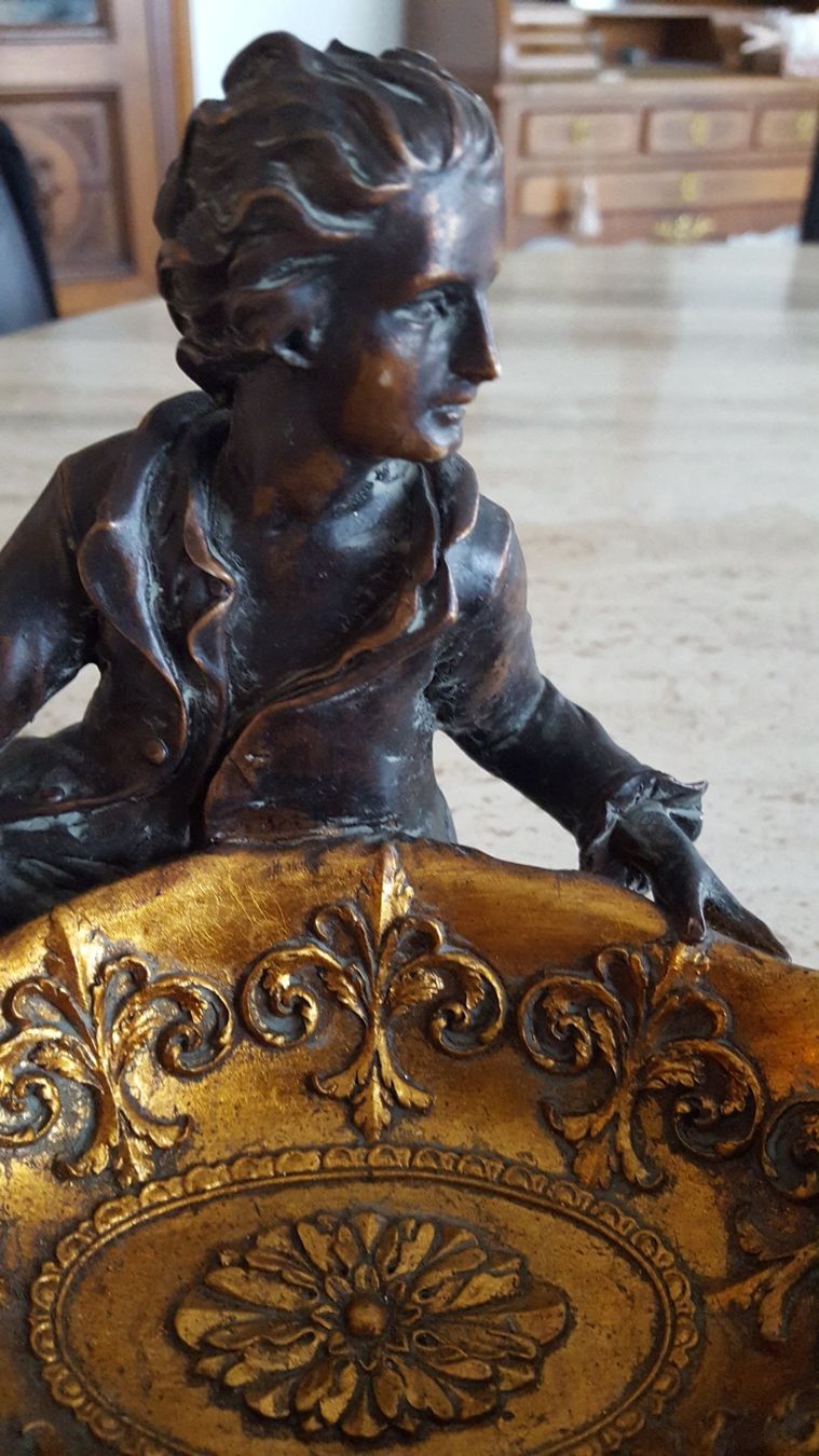 Statuette: Schale mit Figur – Usato da Reinach venduto da 3Guggerli 2
