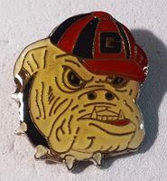 W869C - Pin Bull Doge Georgia Bulldogs NCAA