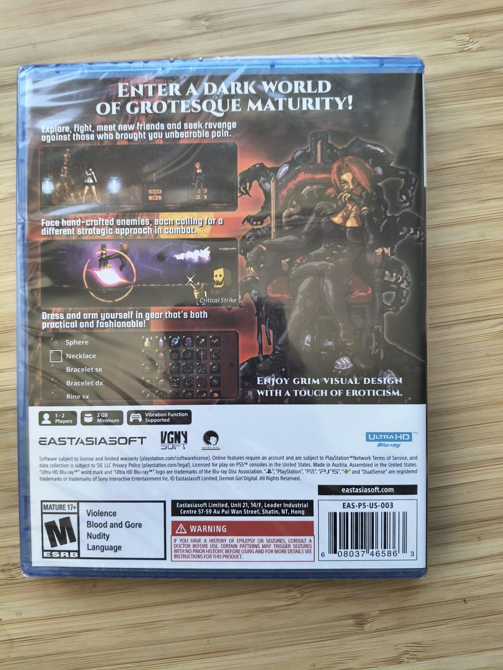 Giochi: Demoniaca - Everlasting Night Sealed  (PS 5) – Nuovo e nell'imballaggio originale da Riedholz venduto da ste_96cd 1