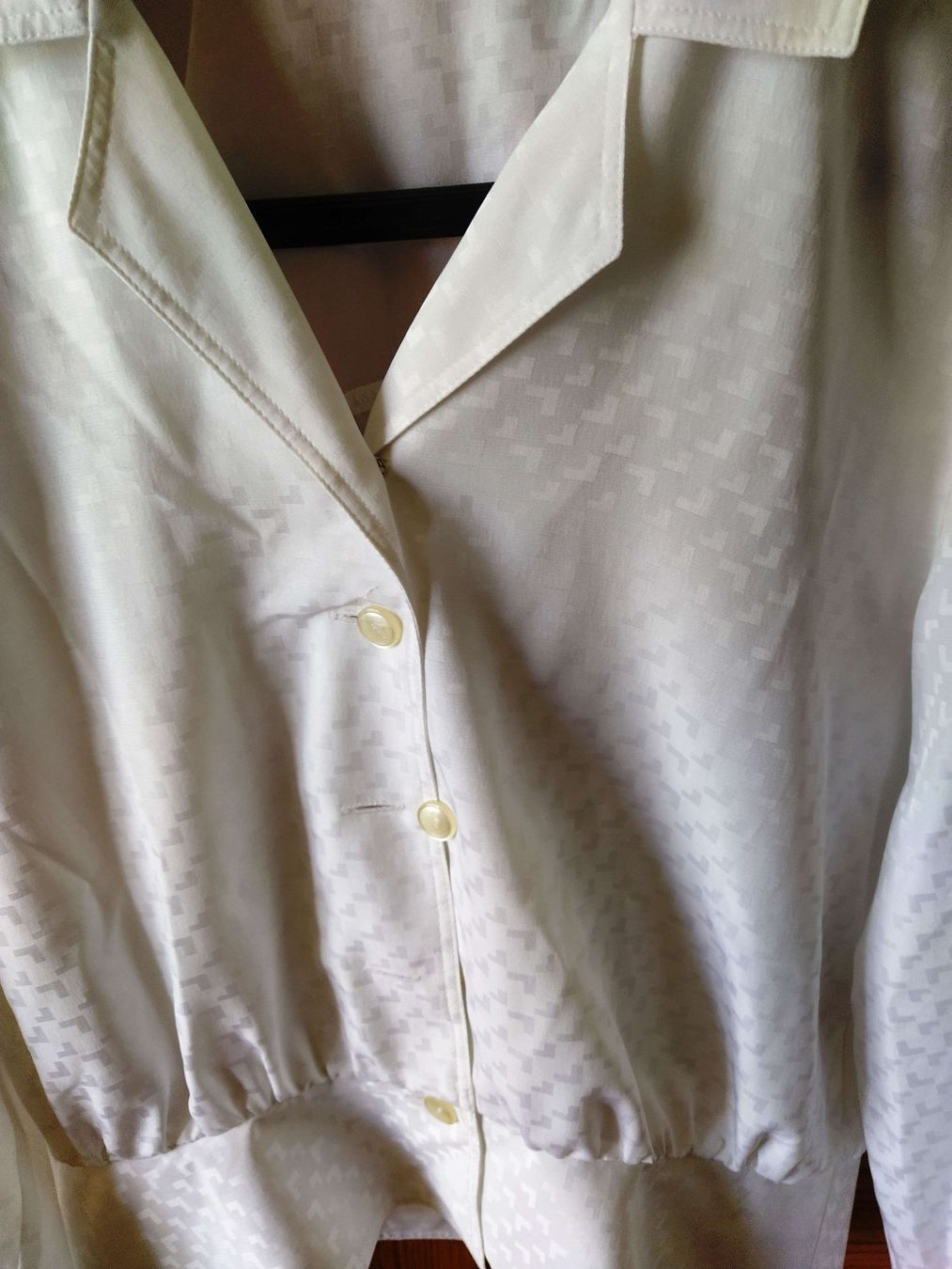 Camicette: Bluse in weiss aus 100% Polyester - Grösse 38 - – Nuovo (secondo la descrizione) da Zürich venduto da 1-2-3 1