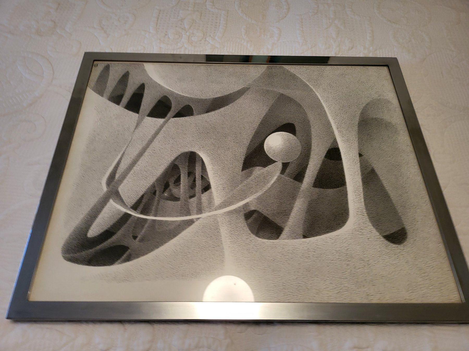 Dipinti: Jean de Maximy Ink drawing – Usato da Geneve venduto da T36 4