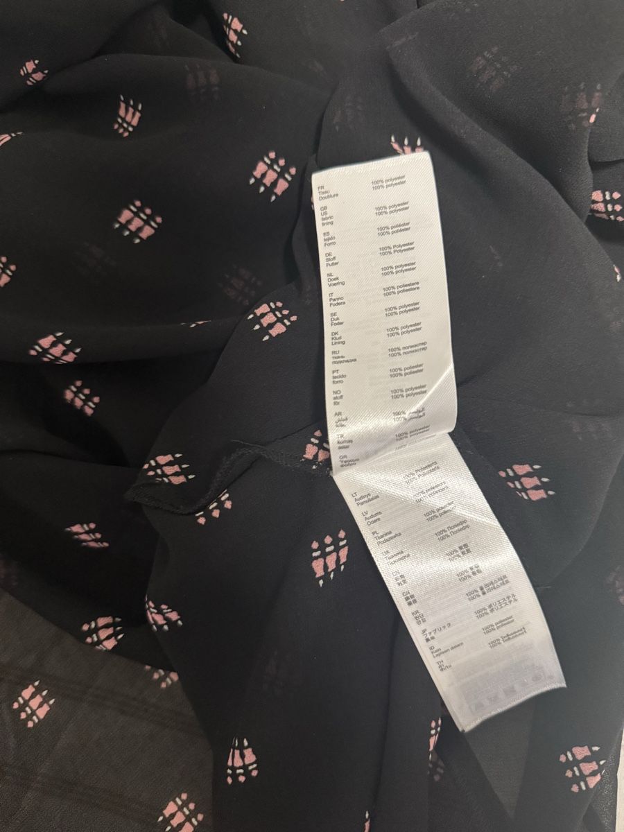 Maje Vestiti: Maje Kleid schwarz mit Muster Grösse 1  – Nuovo (secondo la descrizione) da Zug venduto da 5anna 8