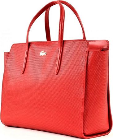 NEU 359Fr LACOSTE Ledertasche Handtasche Schultertasche Bag