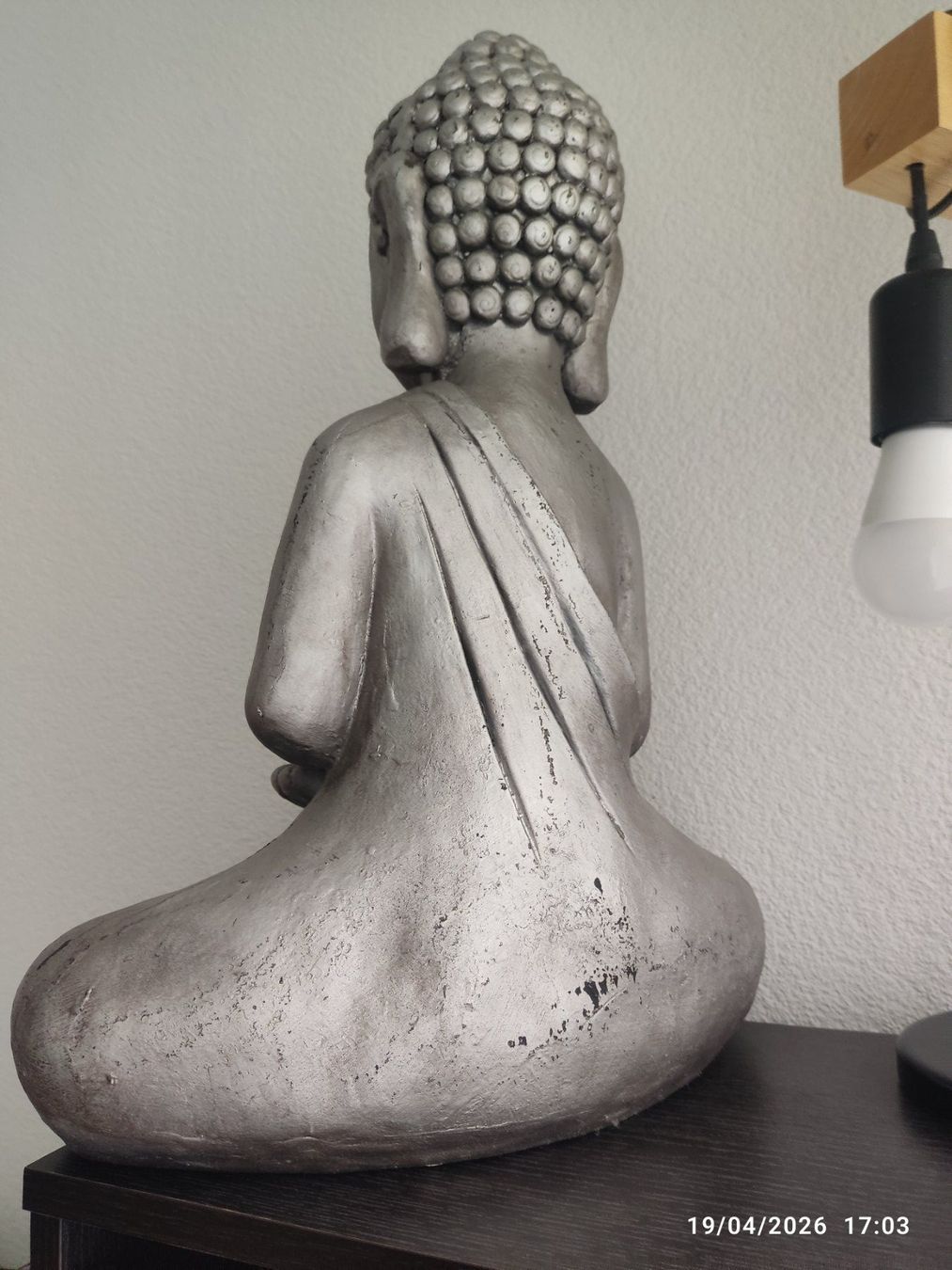 Statuette: Buddha argento 80 cm perfetta per un tocco zen – Usato da Wädenswil venduto da Margarida8038 3